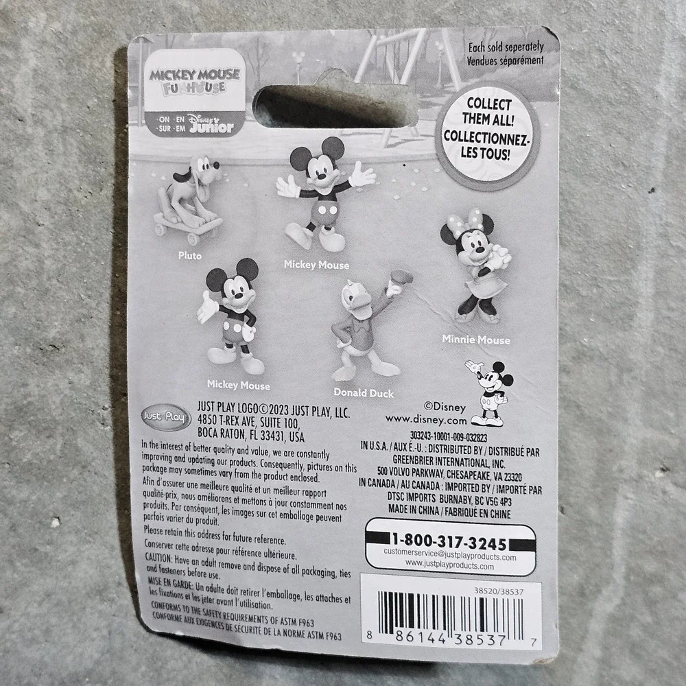 New Disney Junior Mickey Mouse Funhouse, Mickey Collectible Figure Cake‎ Topper
